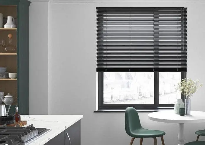 Venetian Blinds — Faux Wood & Metal
